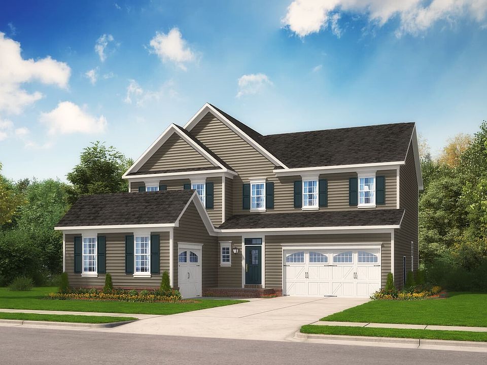 Elevation 1 of the Somerville a multigenerational home design by Brookfield Residential at Waterford