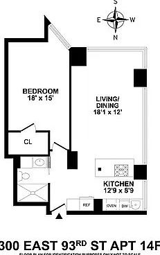 2nd image of 300 E 93rd St APT 14F