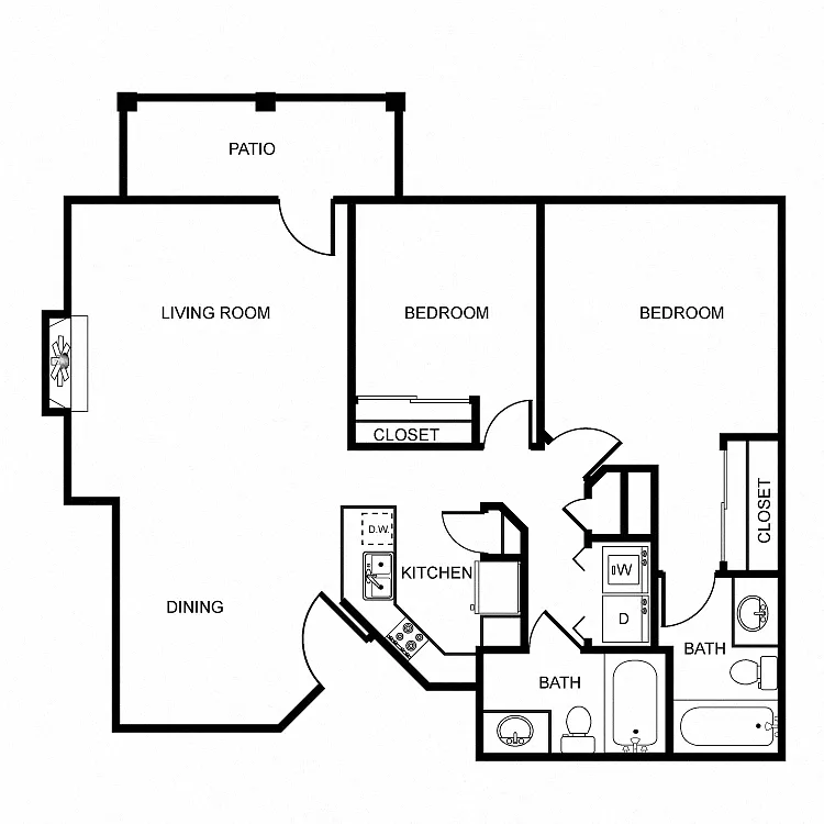 Floor plan D2