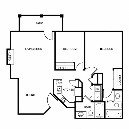Floor plan D2