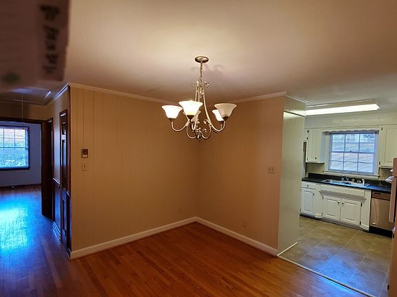 View of kitchen from study