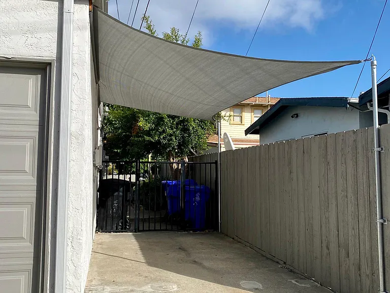 Parking spot adjacent to the front door