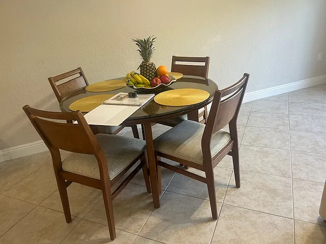 Dining room table