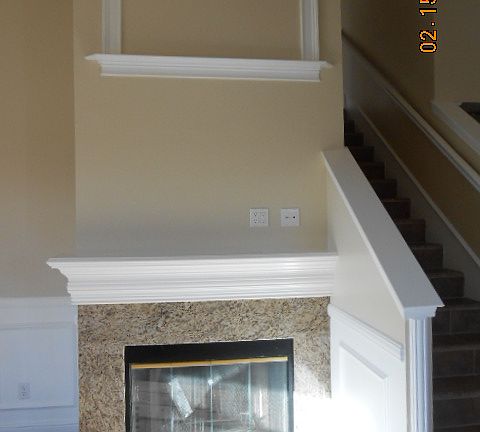 Fireplace Stairs