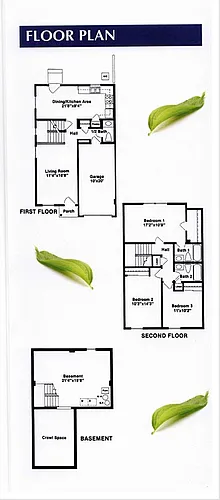 Floor plan Townhomes