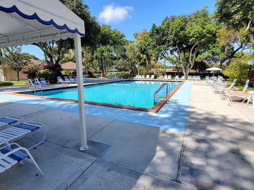 Large heated pool area.