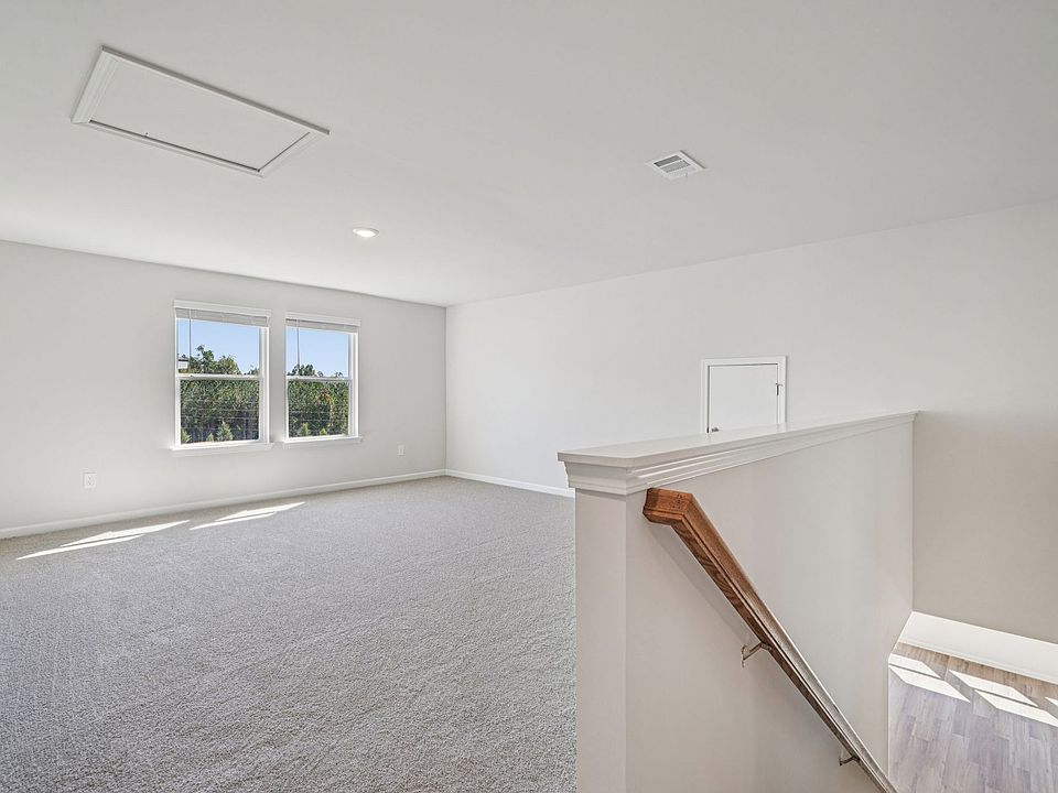 The Sherwood floorplan with the Charm Burlap interior package.