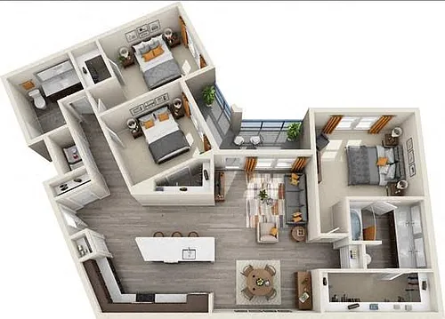 Floor plan C1