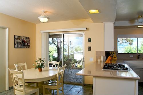 Informal dining area