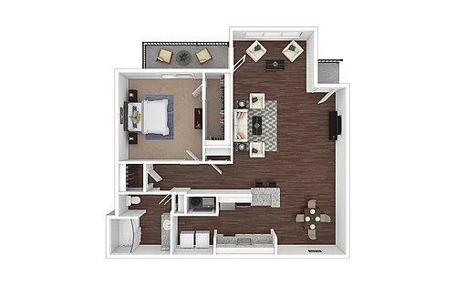 Floor plan Spruce - Renovated