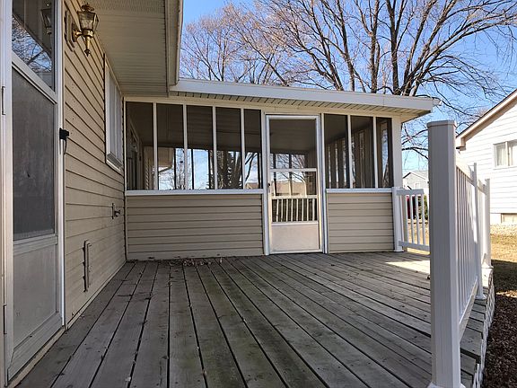 Wood deck