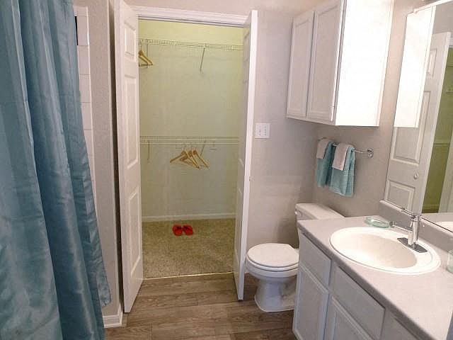 Bathroom With Walk In Closets