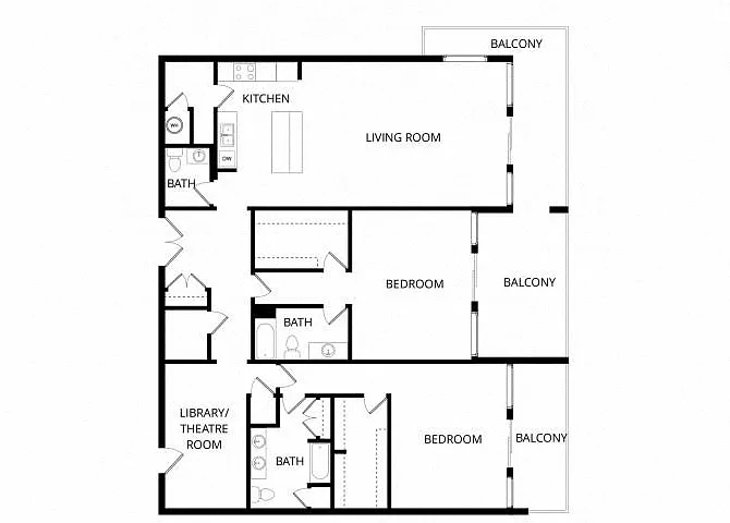 Floor plan Penthouse