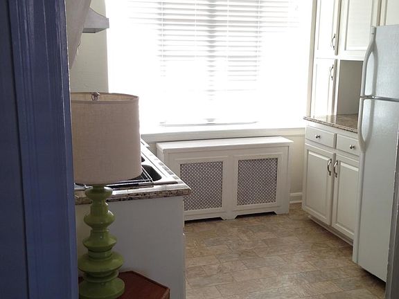 clean galley kitchen