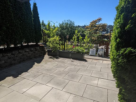 View from the front door