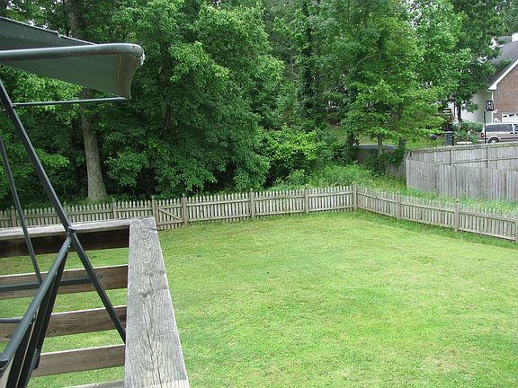 view from the side of the deck