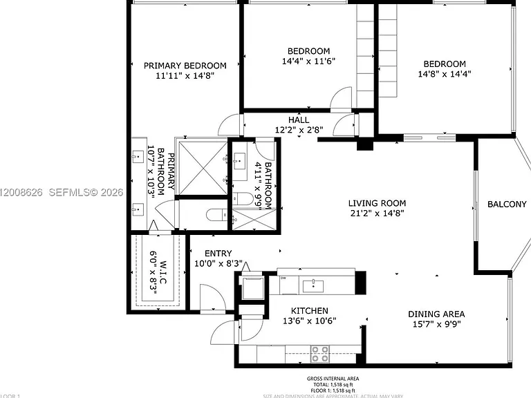 1420 Brickell Bay Dr #1001A — Photo 2