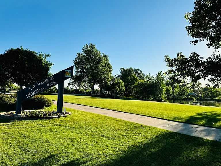 Park near the house