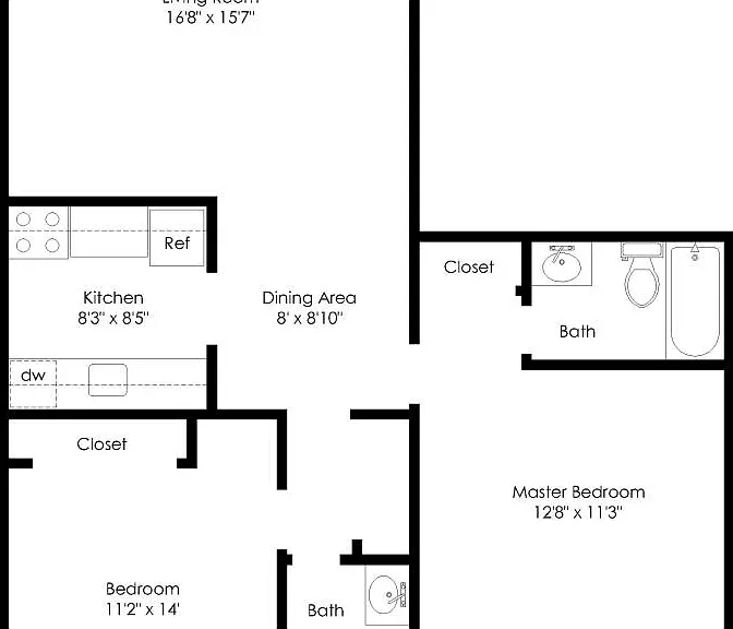 Floor Plan for 6350 Forward Avenue