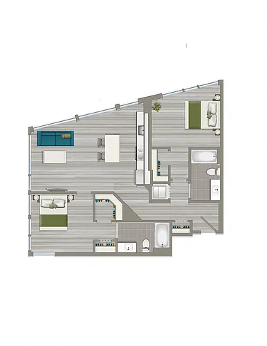 Floor plan 2-C