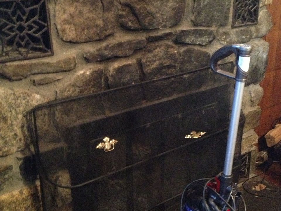 Fireplace in Living room