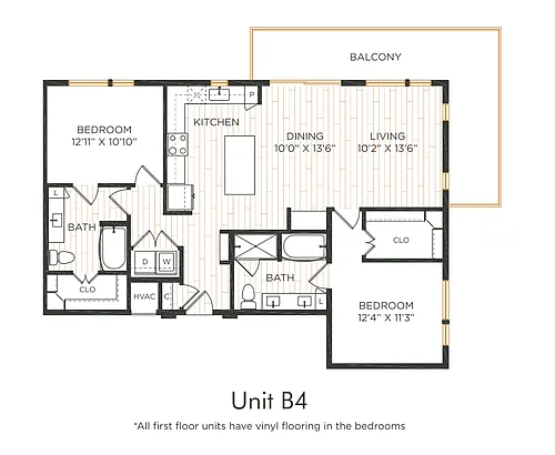 Floor plan B4