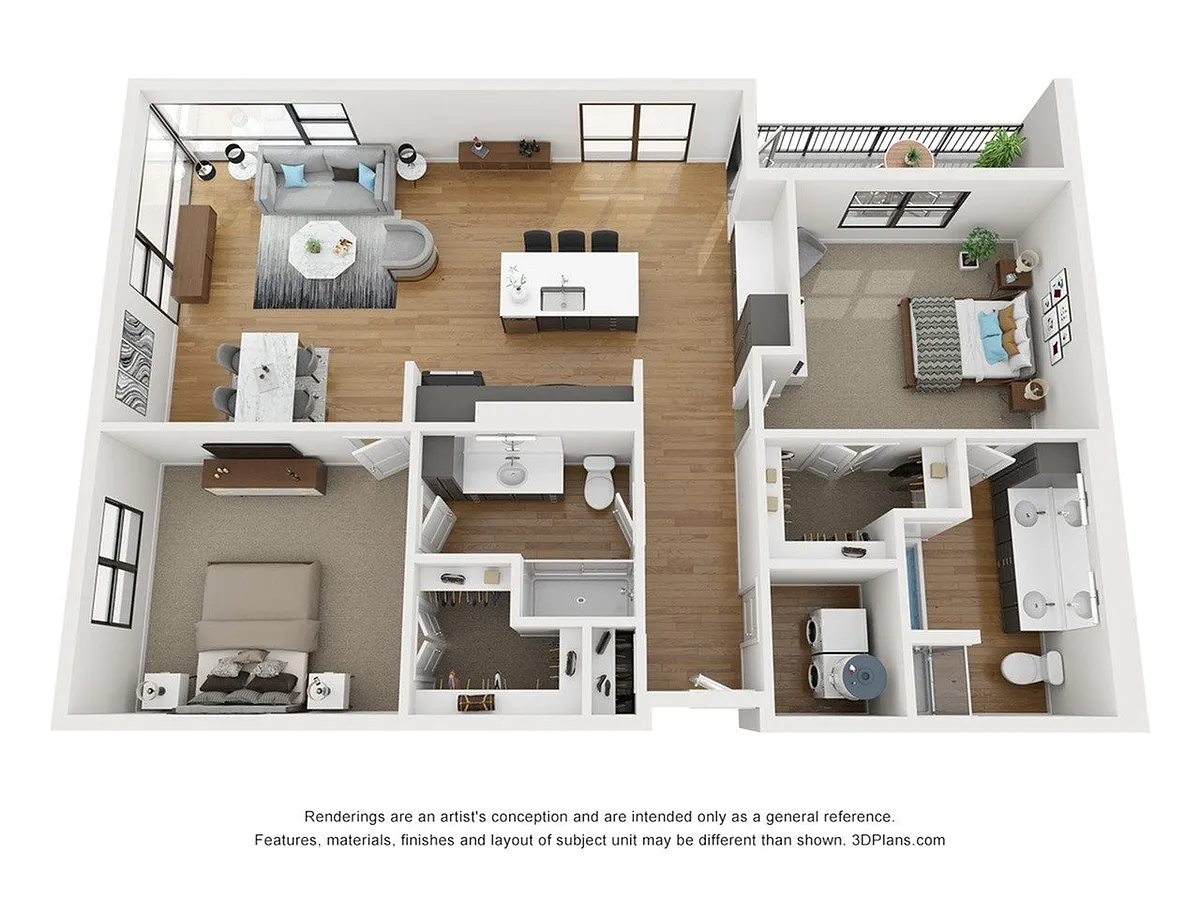 Floor plan B6