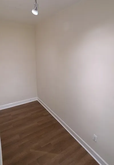 Walk in closet master bedroom.