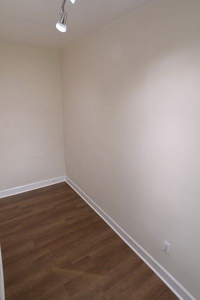 Walk in closet master bedroom.