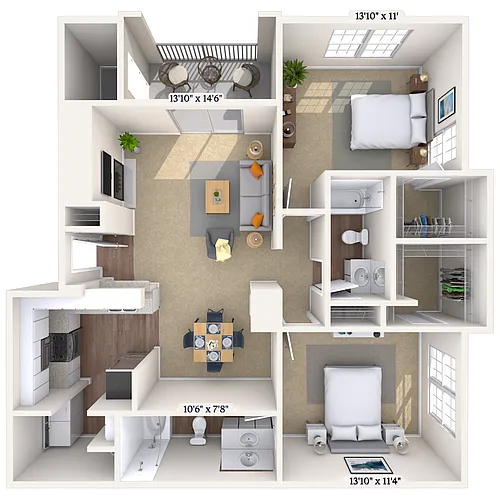 Floor plan VanGogh