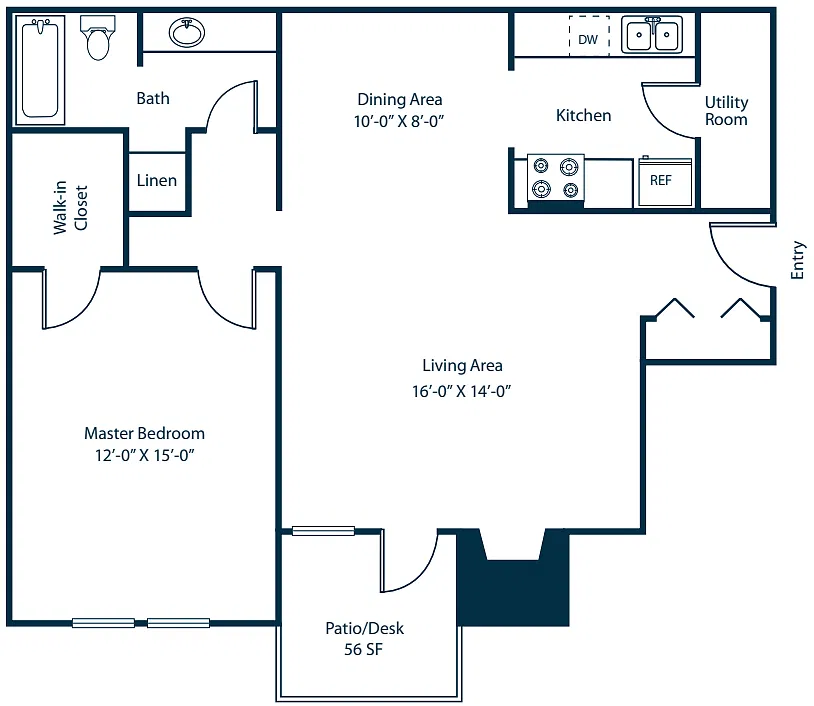 Floor plan A1