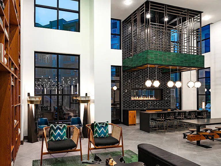 Lounge Area with Event Kitchen