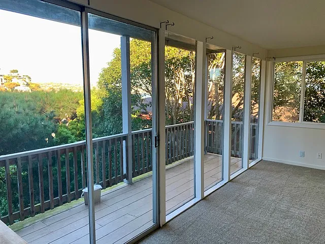Living Room and Deck