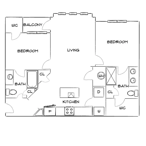 Floor plan Design 2A