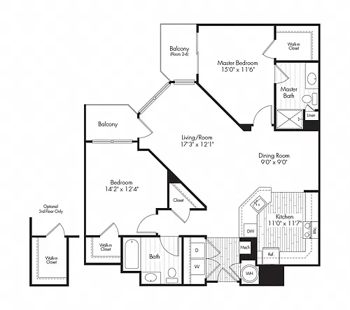 Floor plan 2G