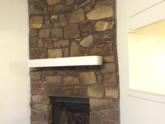 fireplace with gas logs