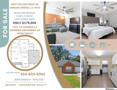 12297 Falcon Crest Dr, Denham Springs, LA, 70726