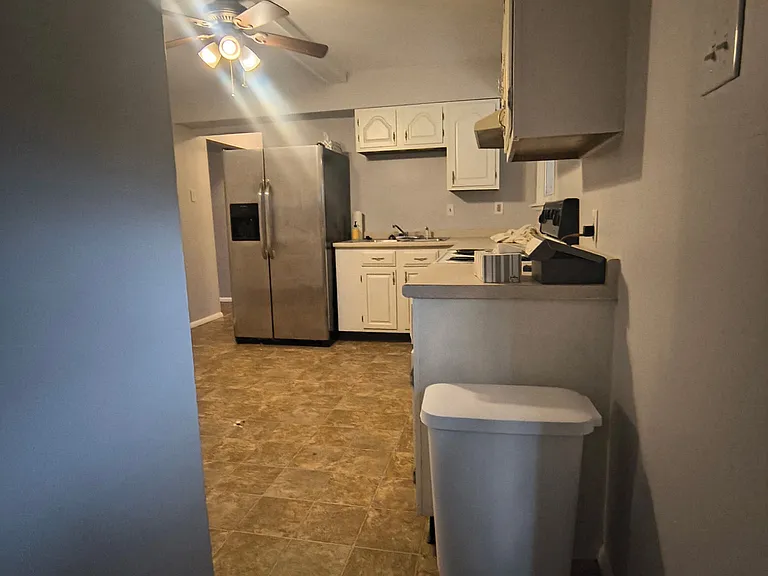 Kitchen from back door