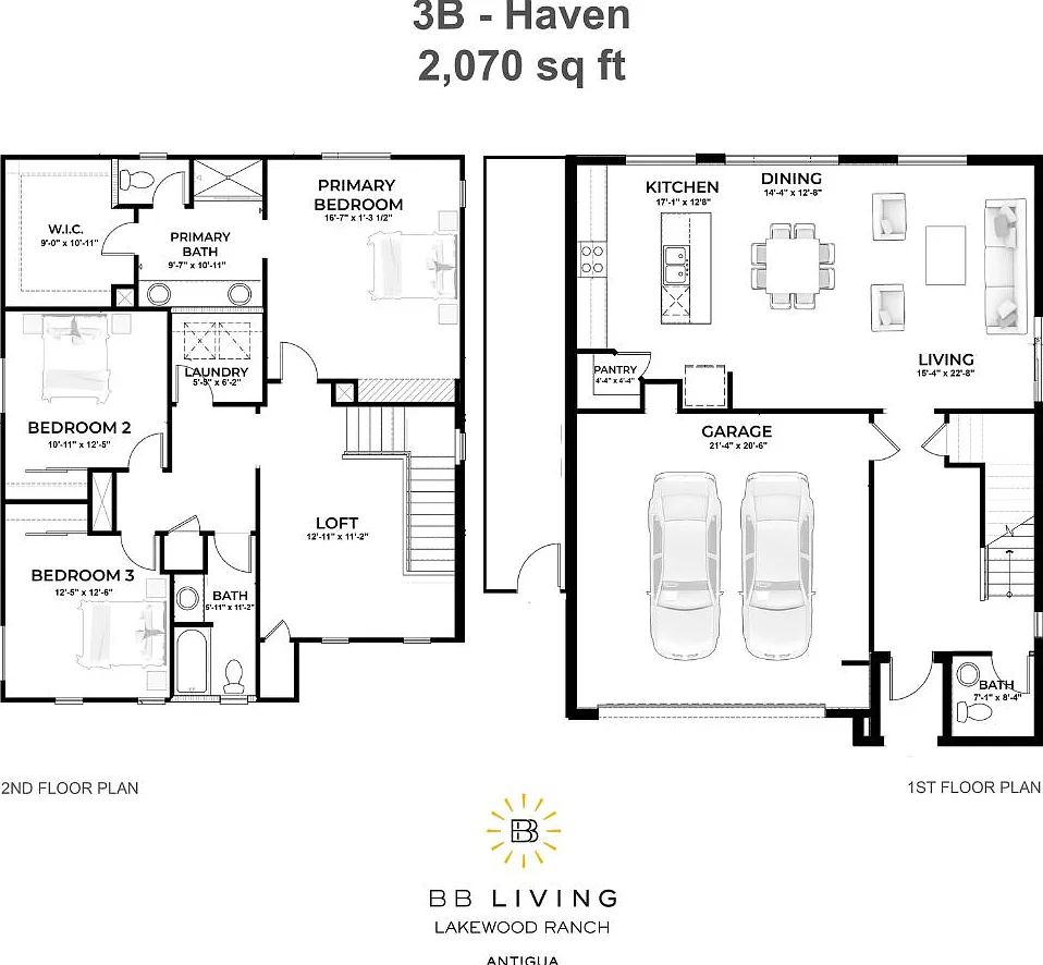 3 bed, 2.5 bath, 2077 sqft, $2,625 — Photo 2