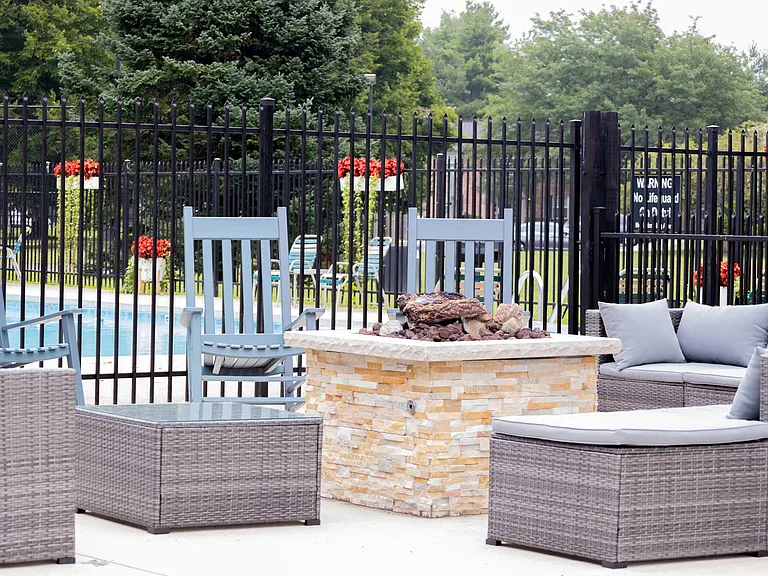 Firepit Amenity at Univeristy Park Apartment