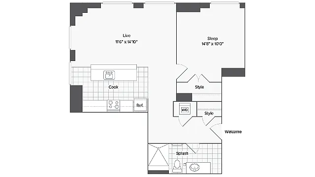 Floor plan Asheville