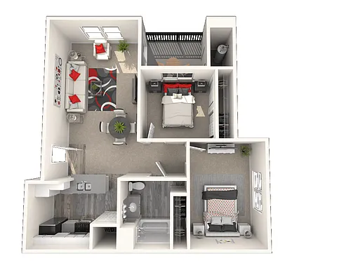 Floor plan Villa