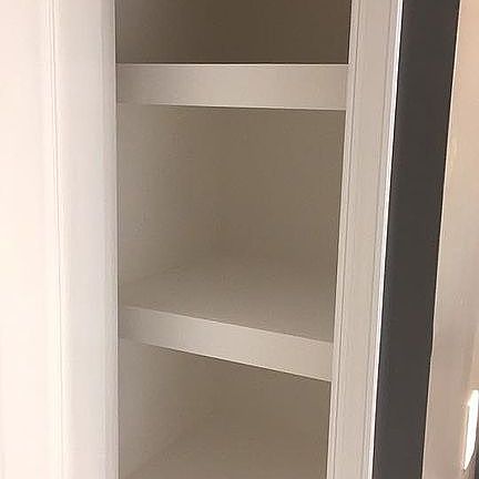 Master bathroom closet 