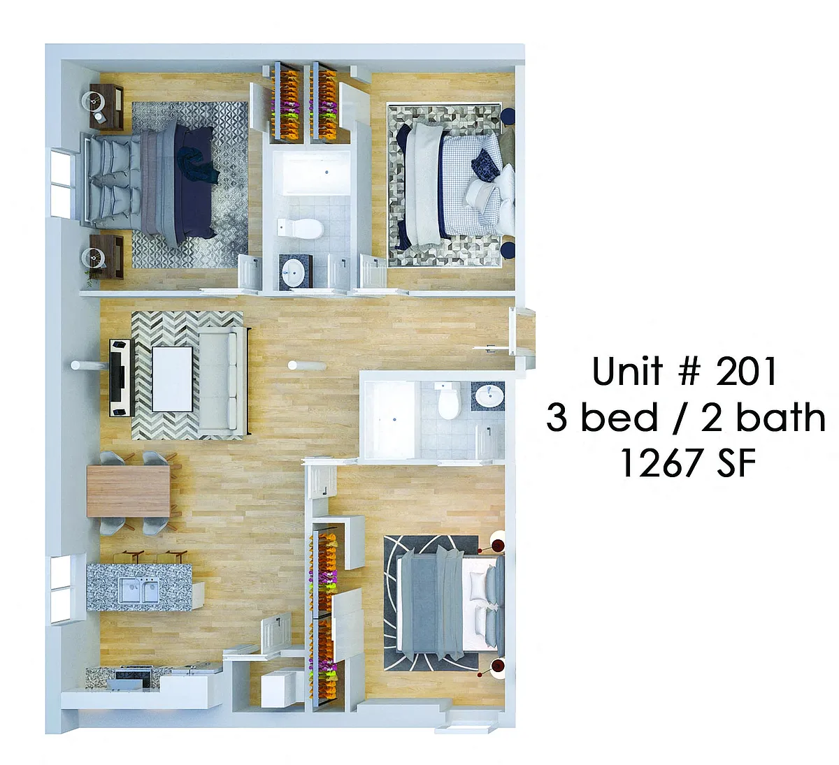 Floor plan 201