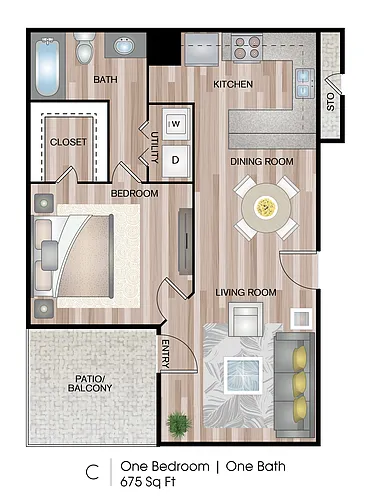Floor plan C