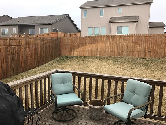 Back Deck and Yard