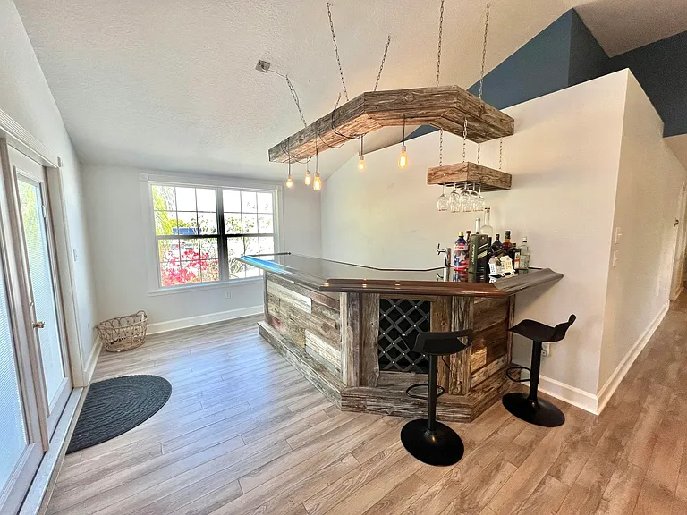 Bar area (all drinks for display only)