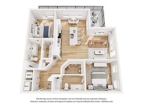 Floor plan B3