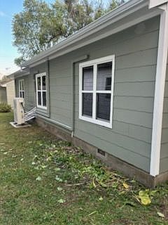 north side of the house