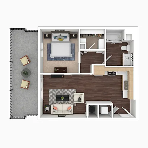 Floor plan A1 - Jump Creek